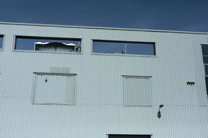 fabriek gebouw. industrieel structuur. foto