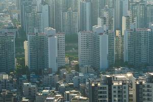 appartement landschap in seoul, korea foto