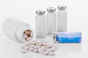 farmacologie tabletten injectieflacons spuiten