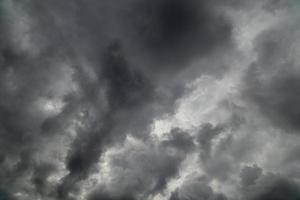 grijs inkomend storm wolken vol kader achtergrond foto