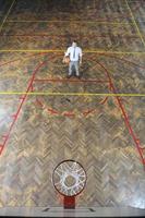 basketbal spel visie foto