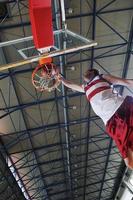 basketbal spel visie foto