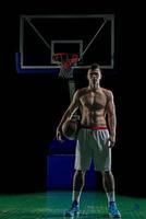 basketbal speler portret foto