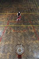 basketbal spel visie foto