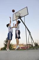 basketbal speler visie foto