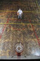 basketbal spel visie foto