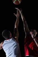 basketbalspeler in actie foto