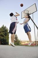 basketbal speler visie foto