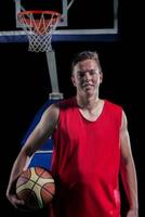 basketbal speler portret foto