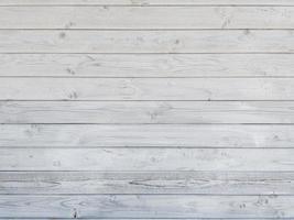 wit geschilderd houten planken bord vol kader achtergrond en structuur foto