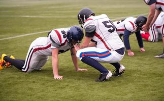 professioneel Amerikaans Amerikaans voetbal spelers opleiding foto