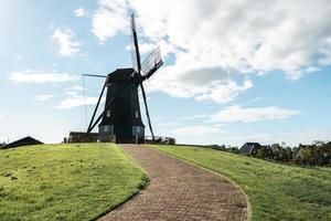 oude molen in kruiningen, Zeeland, de Nederland 25 september 2022 foto