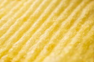 aardappel chip textuur achtergrond close-up foto