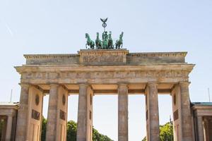 de brandenburger tor foto