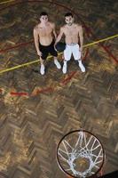 basketbal spel visie foto