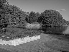 de stad van bocholt in Westfalen foto