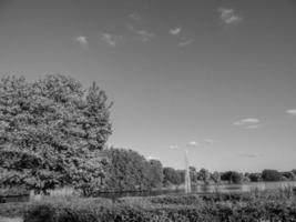 de stad van bocholt in Westfalen foto