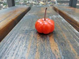 pompoen Aan de achtergrond van de herfst Woud in halloween foto