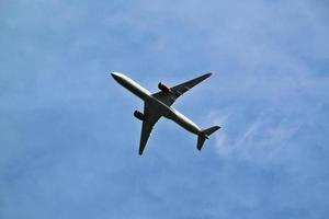 een visie van een vliegtuig nemen uit van Manchester luchthaven foto