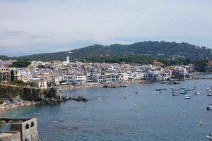 calella de palafrugell dorp Aan de Catalaans costa bravoure, Spanje foto