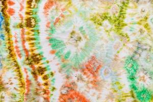 abstract decor in tie-dye batik techniek foto