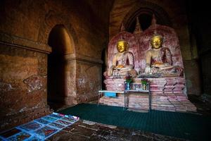 dhammayangyi tempel, de grootste en breedste boeddhistisch tempel in bagan, mandalay regio, Myanmar foto