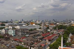 uitzicht op de stad bangkok foto