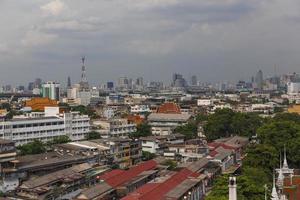 uitzicht op de stad bangkok foto