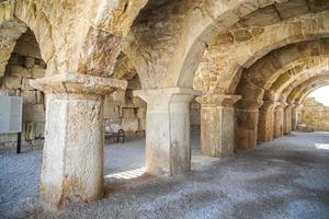 bogen in tripolis Aan de meander oude stad in denizli, turkiye foto