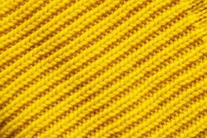 geel breiwerk wol structuur achtergrond foto