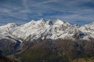 de Alpen in Zwitserland foto
