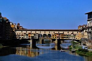 een visie van Florence in Italië foto