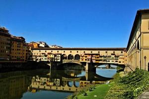 een visie van Florence in Italië foto
