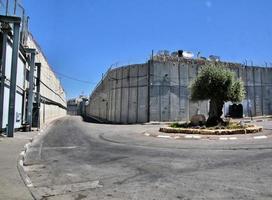 een visie van rachels graf in Israël foto