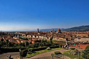 Florence in Italië in augustus 2016 een visie van Florence in Italië foto