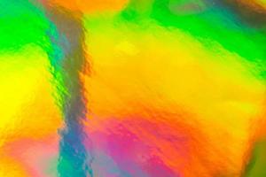 holografische regenboog folie iriserend structuur abstract hologram achtergrond foto