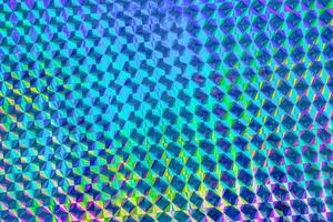 holografische regenboog folie iriserend structuur abstract hologram achtergrond foto