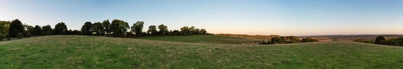 prachtig visie van Brits platteland en landschap foto