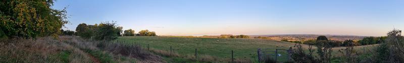 mooi platteland landschap van Engeland foto