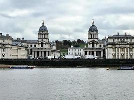 een visie van Greenwich in Londen foto