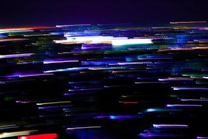 abstract beweging stad nacht verlichting. foto