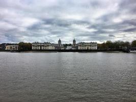 een visie van Greenwich in Londen foto