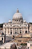 een visie van de Vaticaan in Rome foto