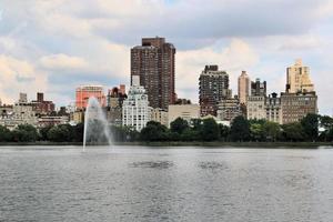 een panoramisch visie van nieuw york stad in de Verenigde Staten van Amerika foto