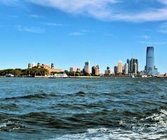 een panoramisch visie van nieuw york foto