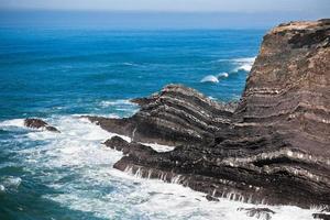 western Portugal oceaan kustlijn foto