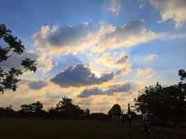 wolken en lucht foto