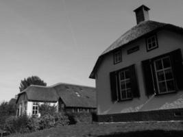 giethoorn dorp in Holland foto