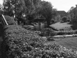 de Nederlands dorp giethoorn foto