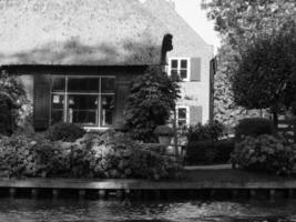 giethoorn dorp in Holland foto